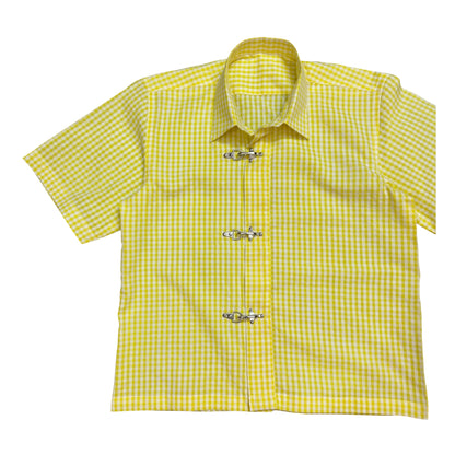 Fireman Clasp Yellow 100% Cotton Shirt