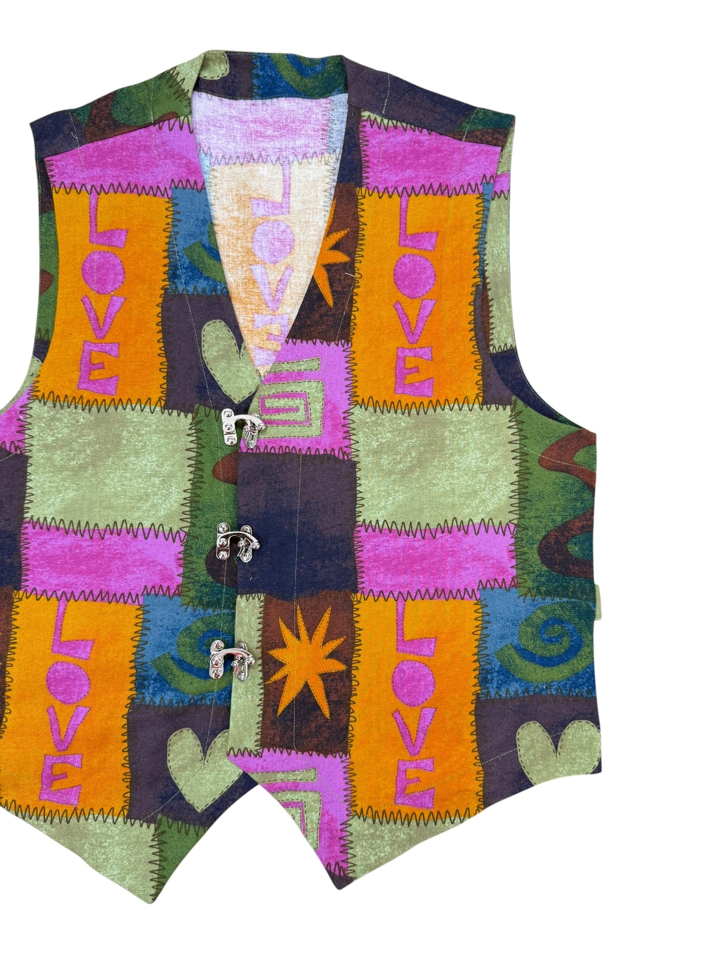 The Summer of Love vest 100% Cotton
