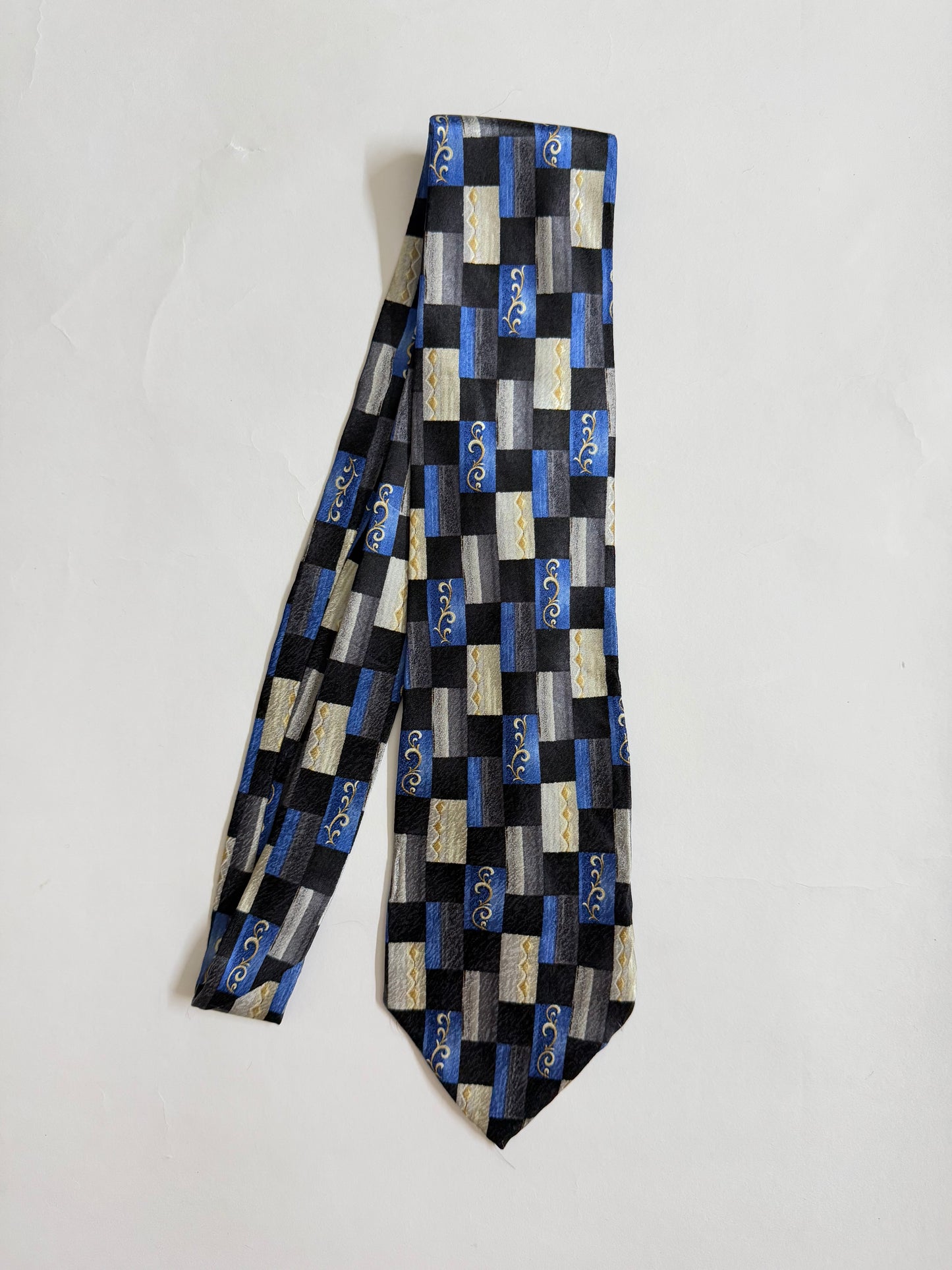 Stafford Vintage silk tie