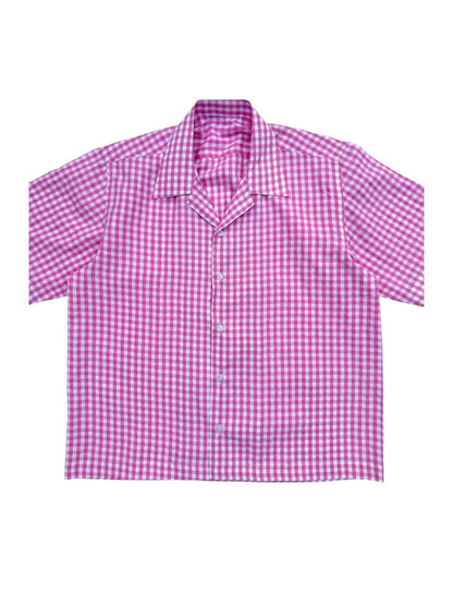 Pink Check 100% Cotton shirt