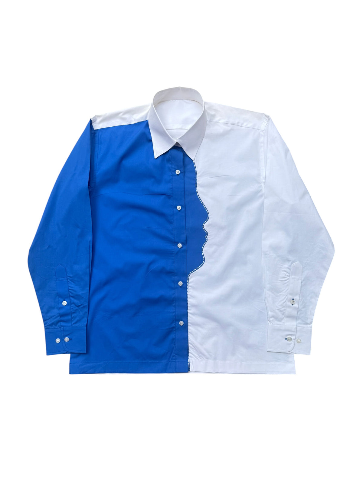 Blue Mirage 100% Cotton Shirt