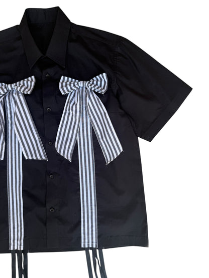 Black Bow 100% Women’s Cotton Shirt
