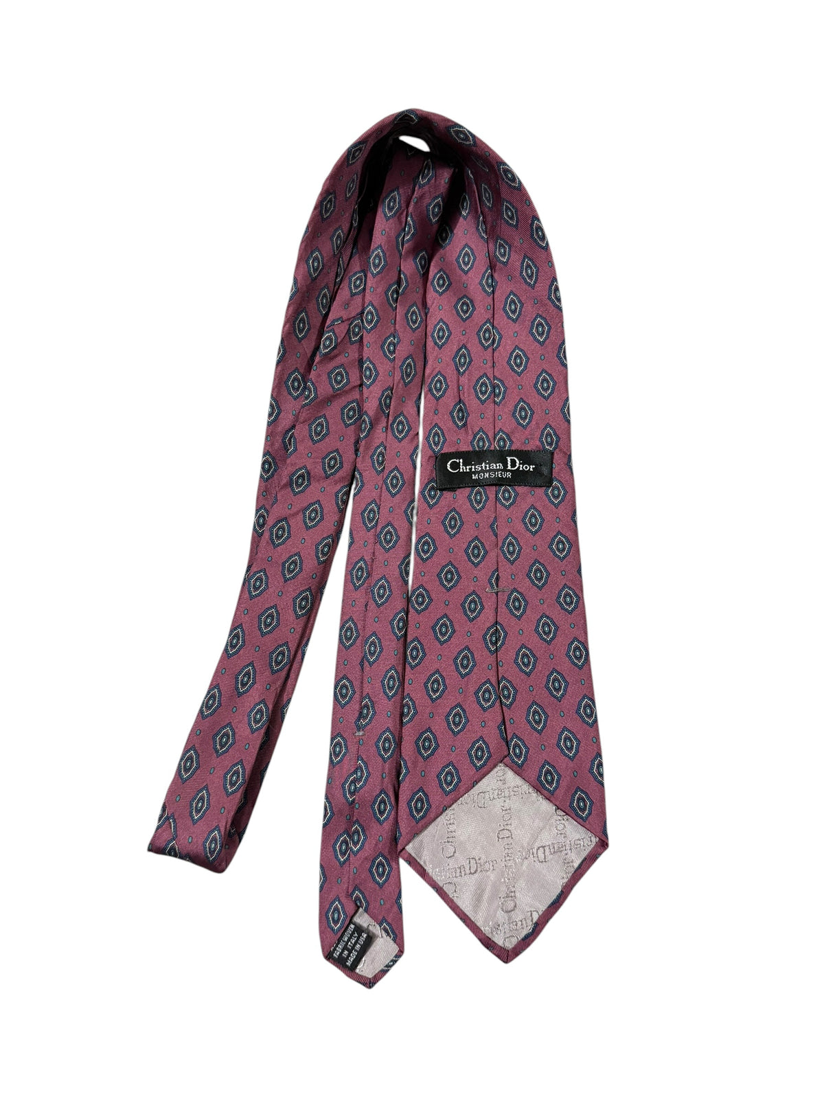 Christian Dior Vintage Silk Tie