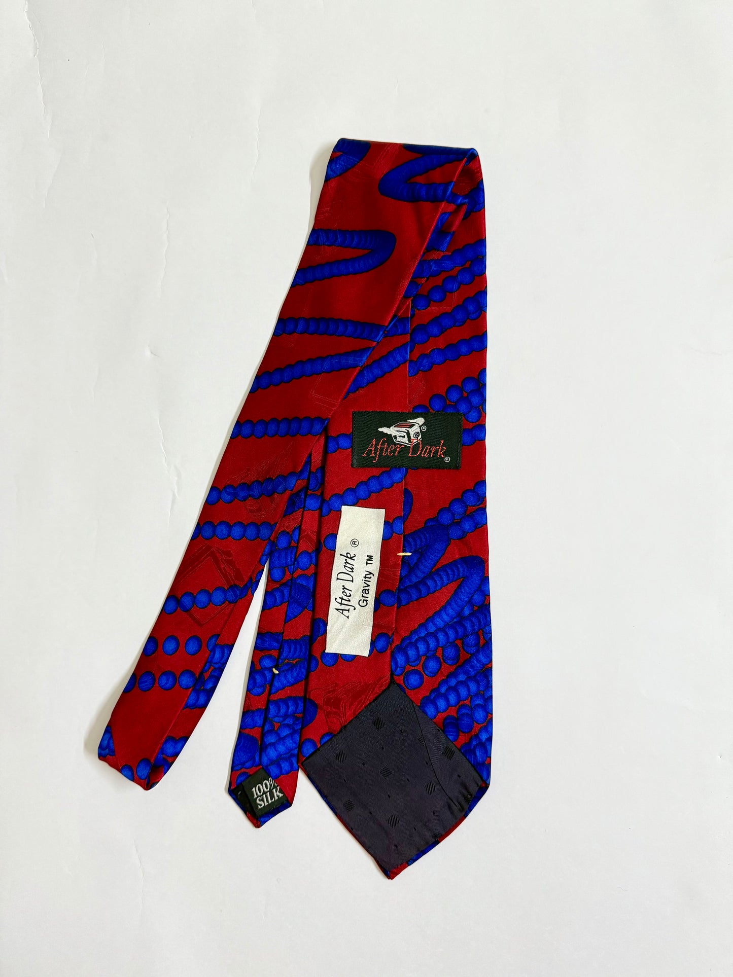 After Dark Vintage Silk Tie