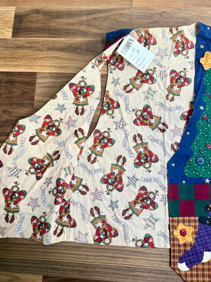 Christmas Embroidered vest