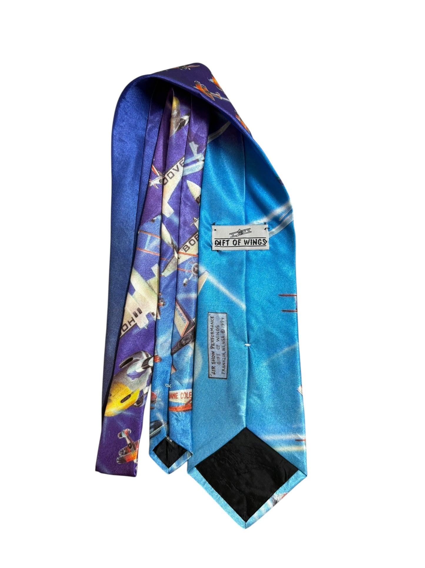 Gift pf Wings Vintage Silk Tie
