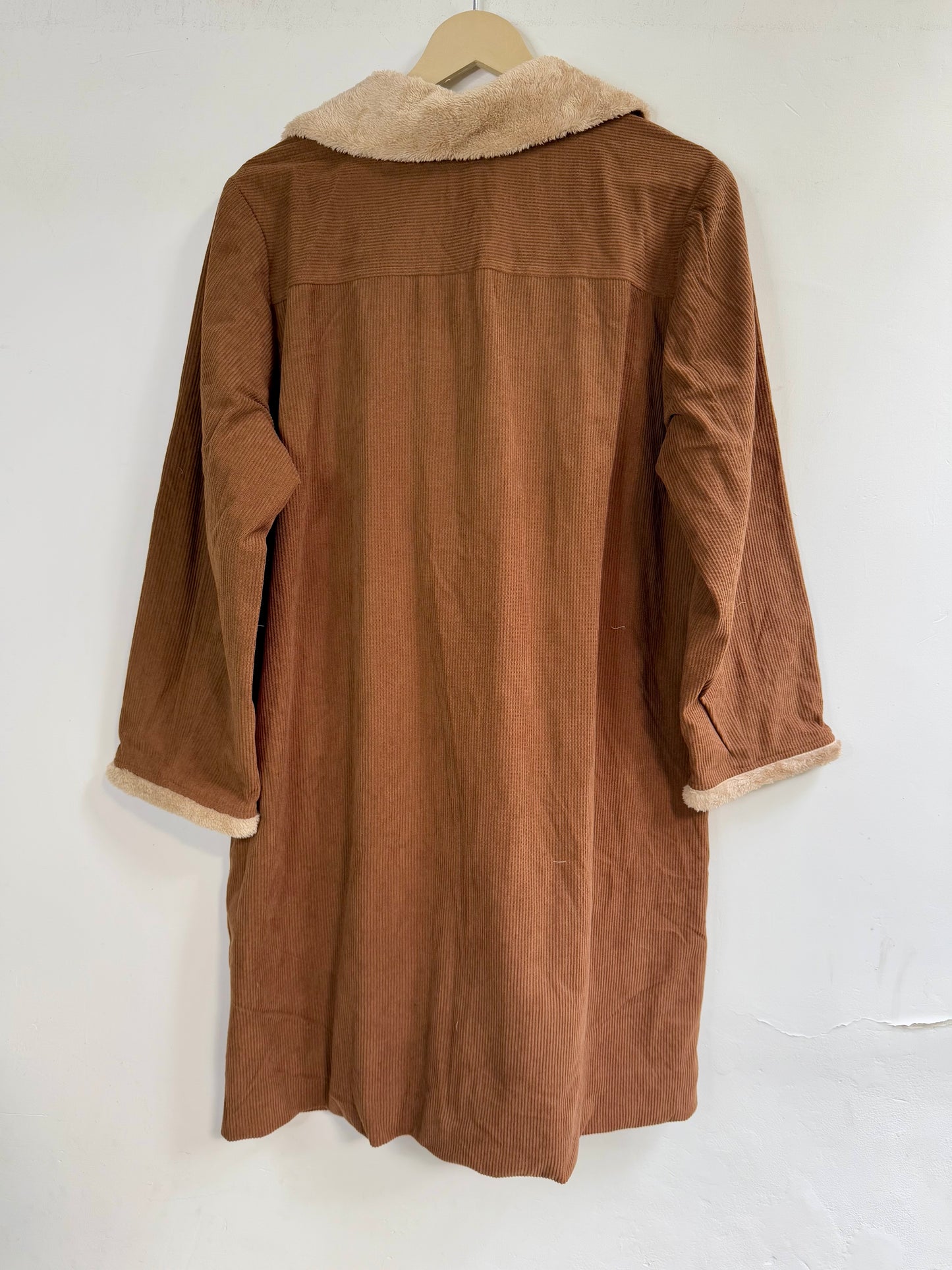 Tree of Life cotton  Jacket with Fur collar