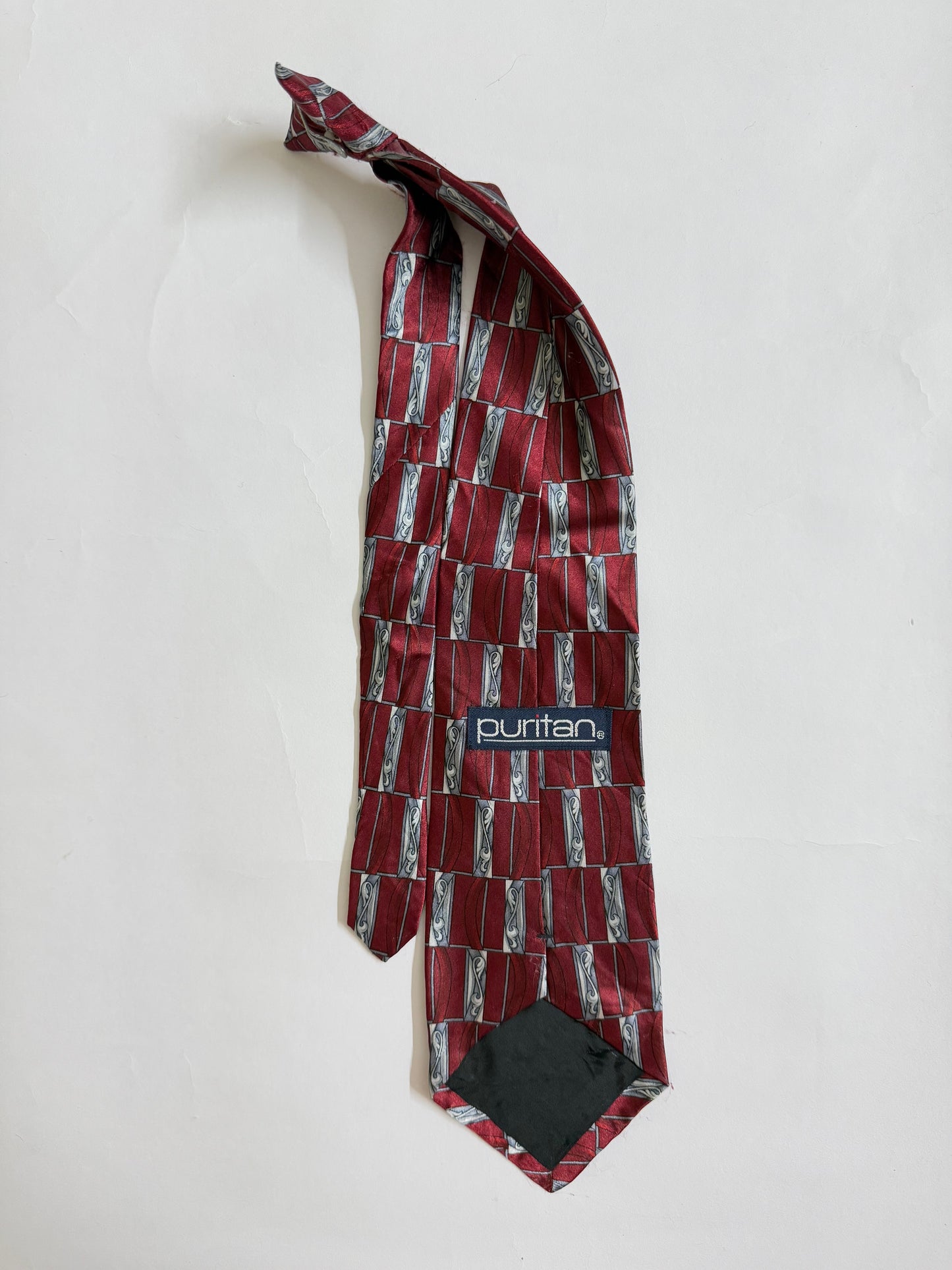 Puritan Vintage silk tie