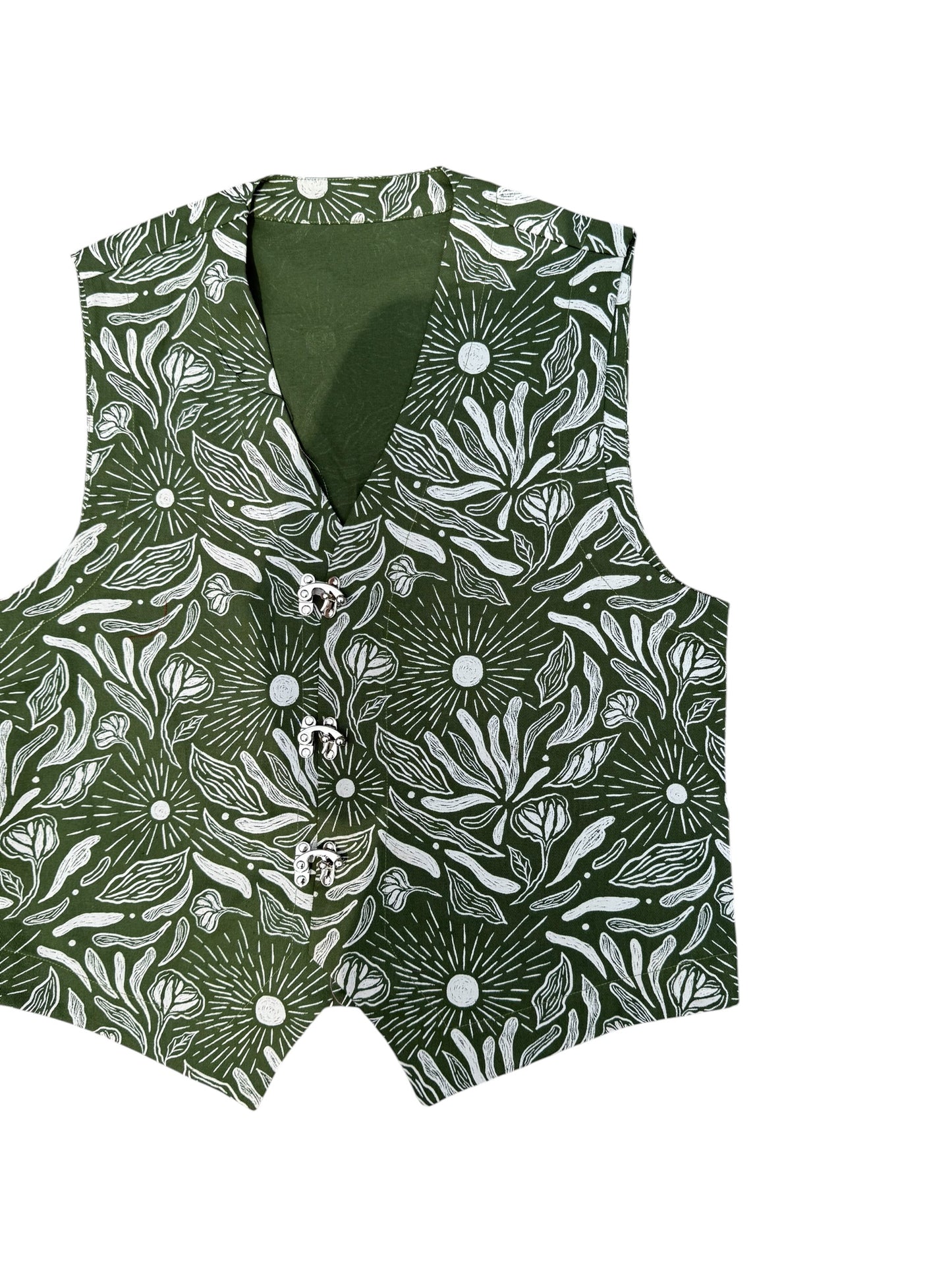 Moss Garden vest 100% Cotton