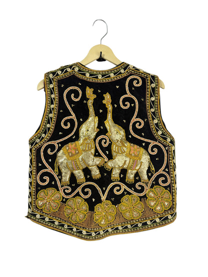 Embroidered Vintage Vest