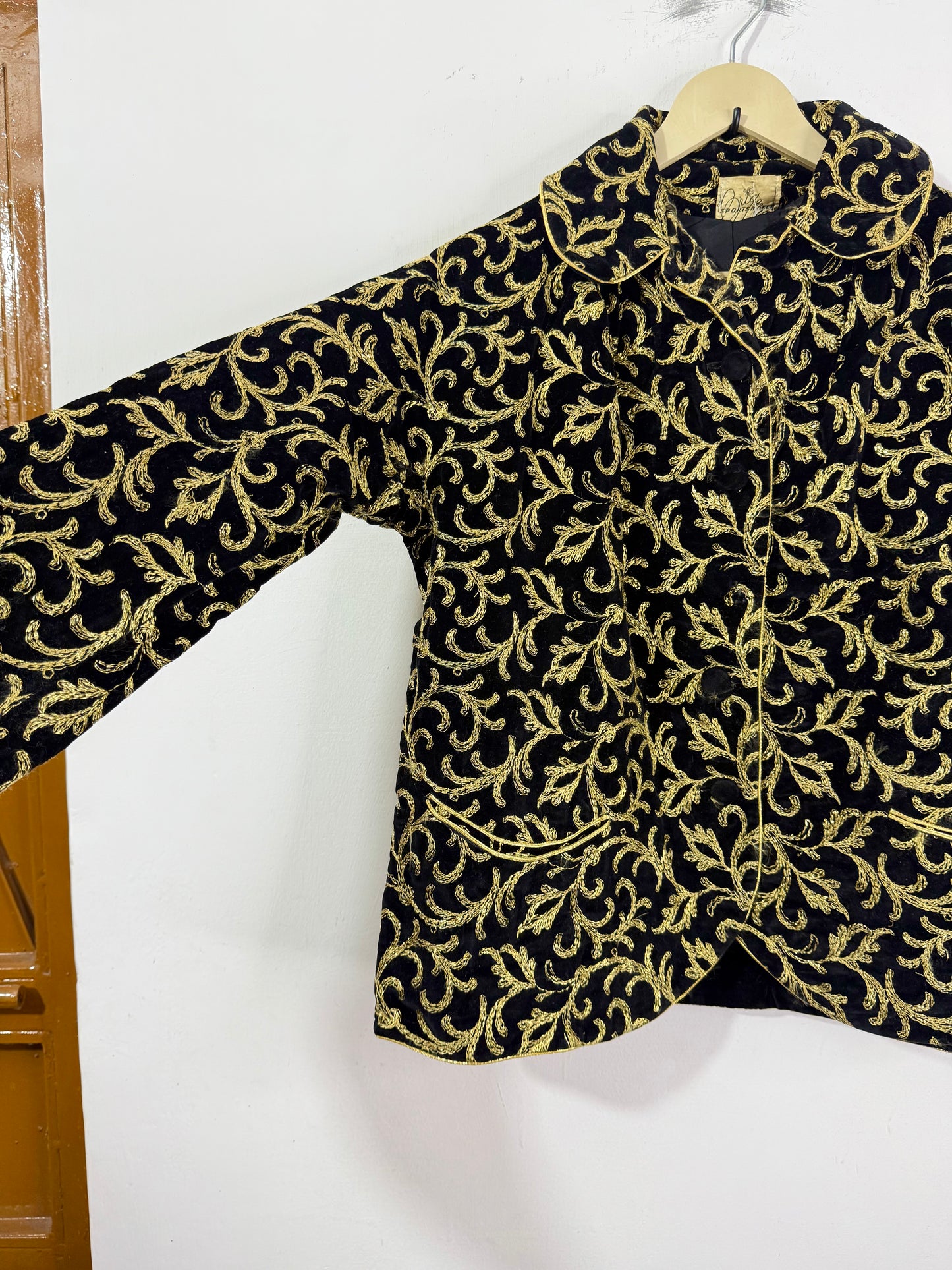 Zari Embroidered Vintage Jacket