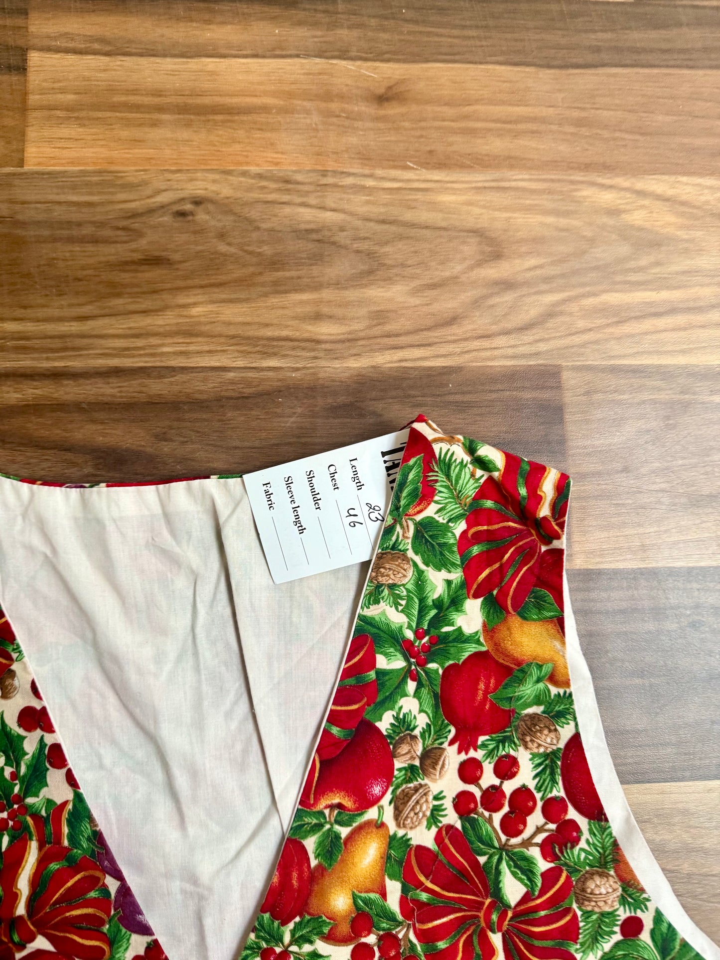 Fruit Print vest