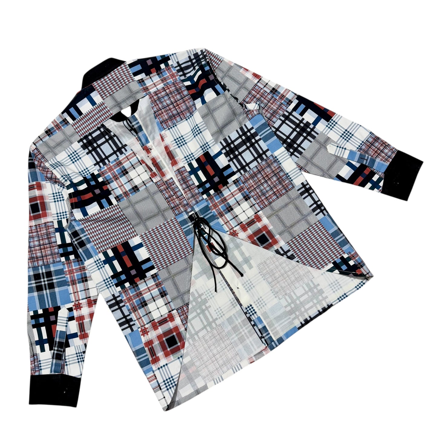 The Reveal Plaid Women’s Cotton Shirt (its Backless)