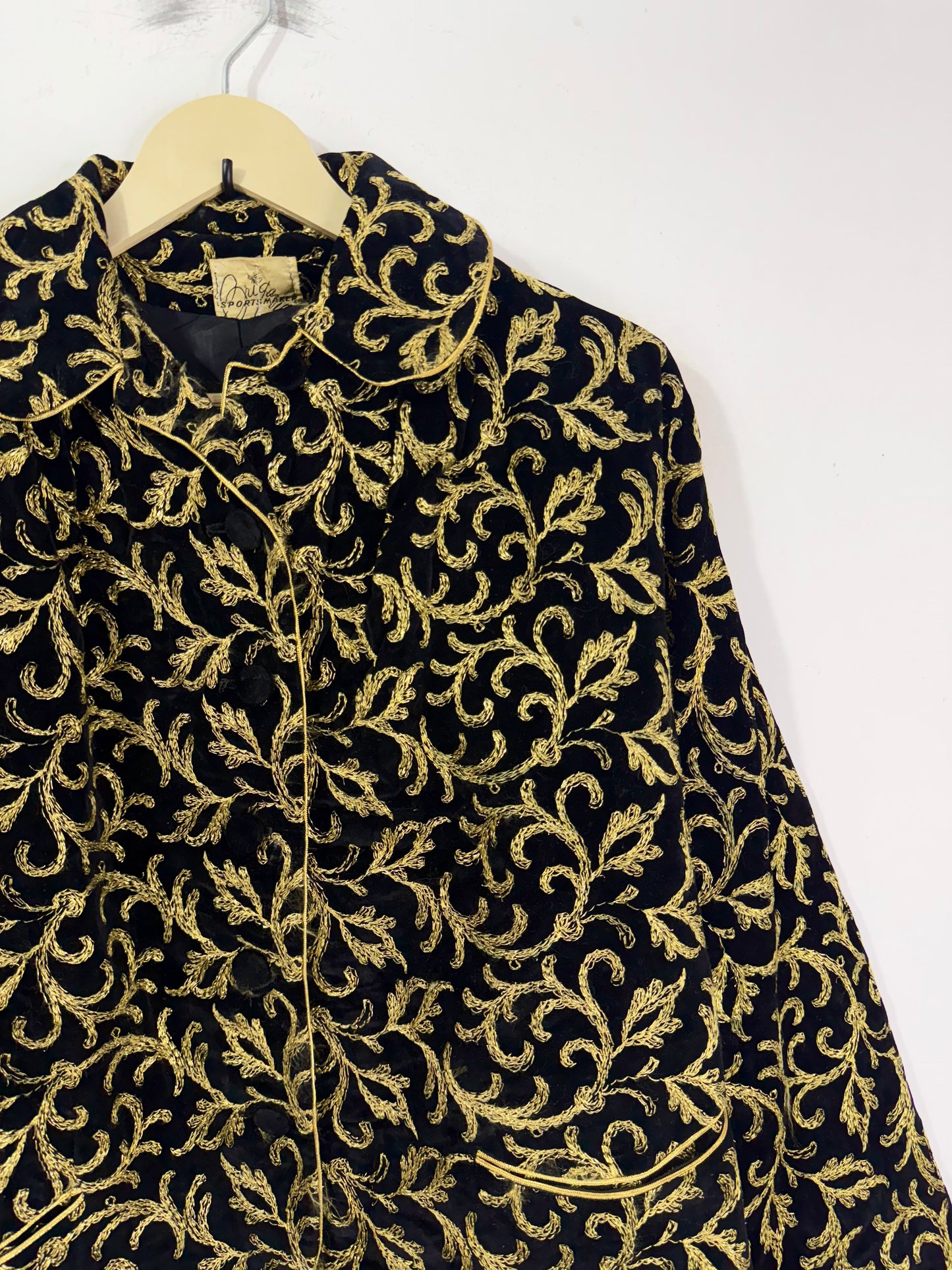 Zari Embroidered Vintage Jacket