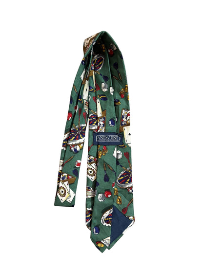 Land’S Ends Vintage Silk Tie