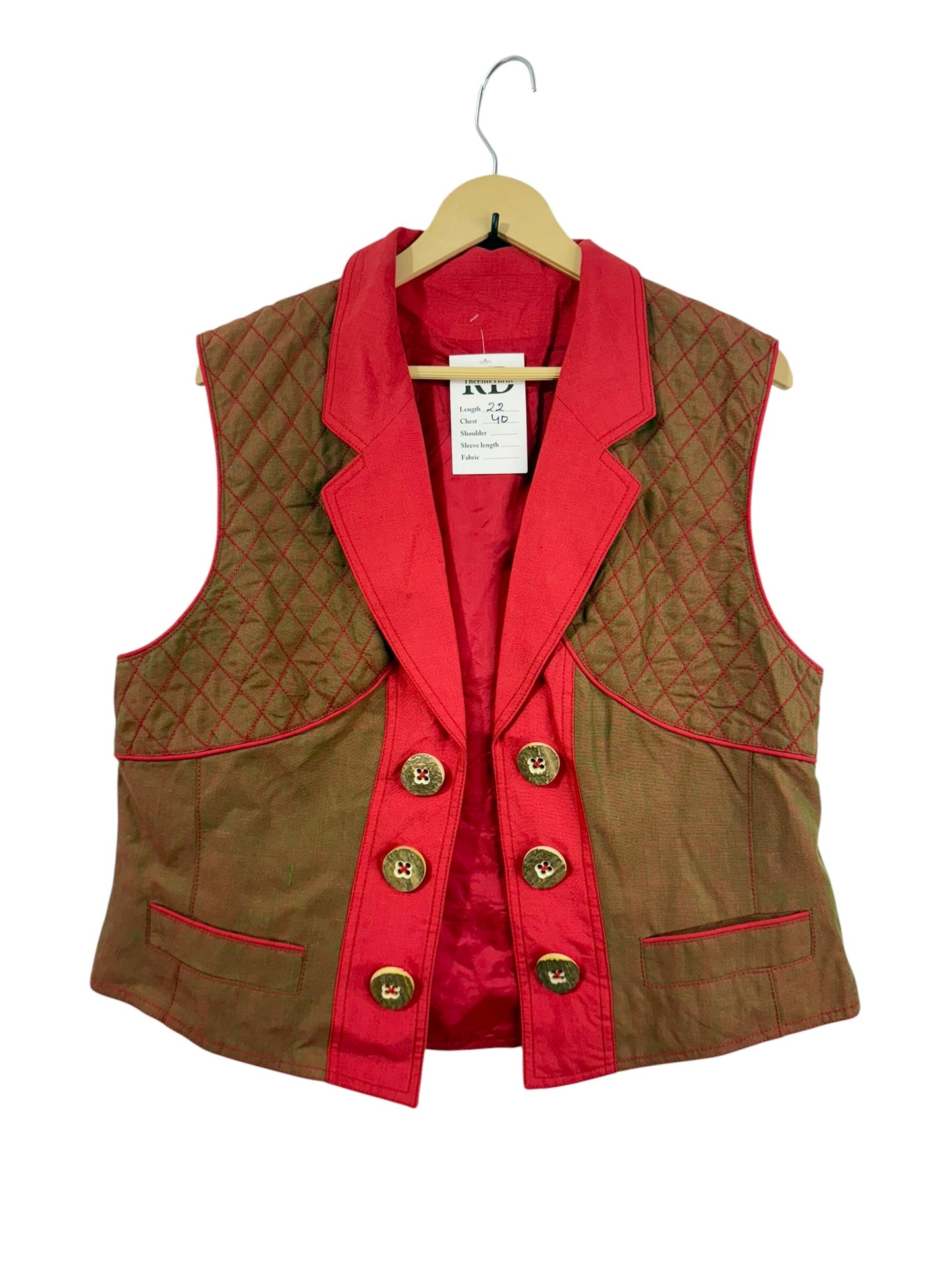 Cotton Vintage Vest