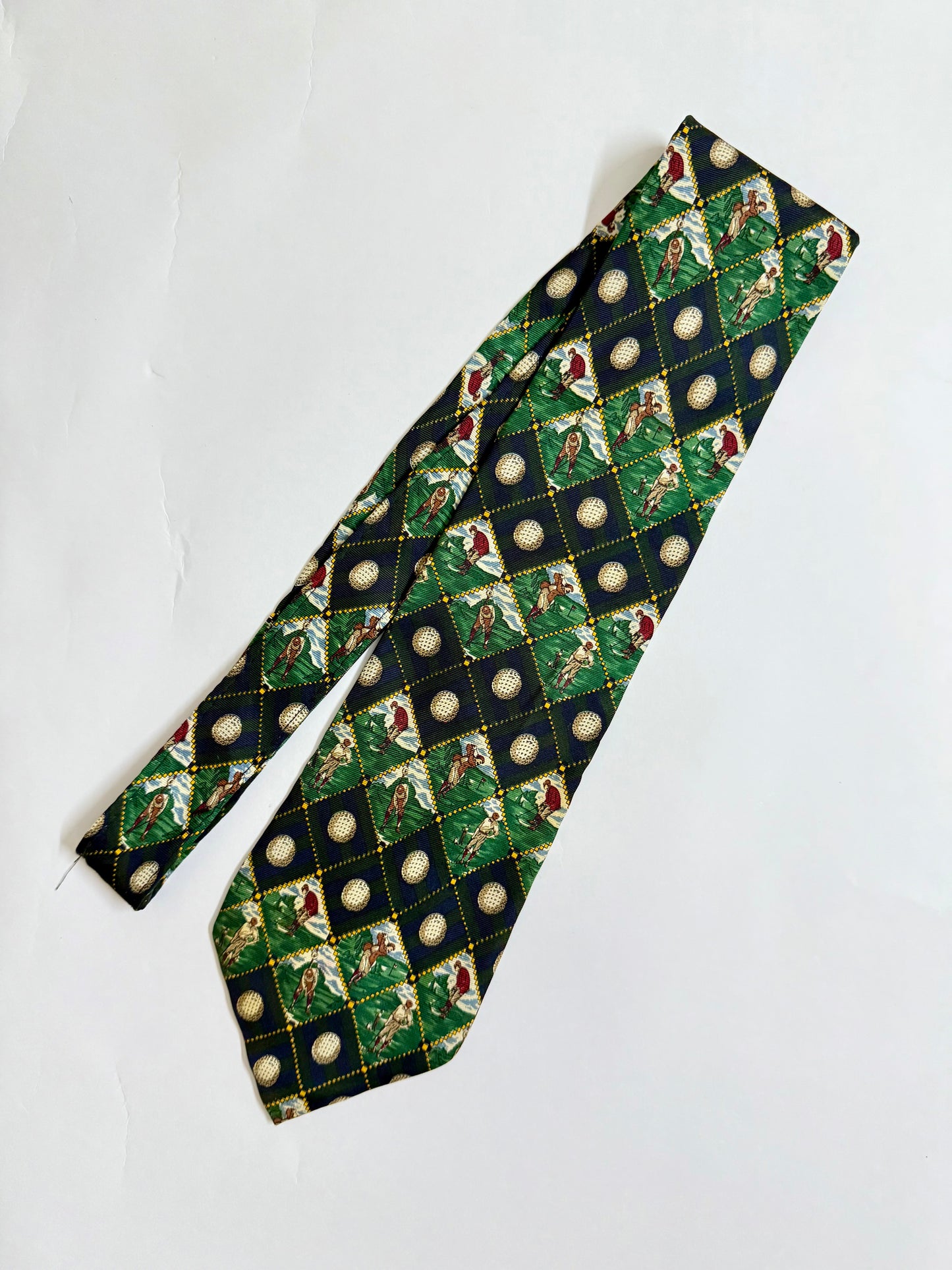 Roundtree & Yorke Vintage Silk Tie