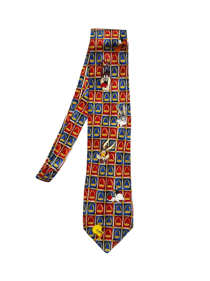 Looney Tunes Mania Vintage Silk Tie