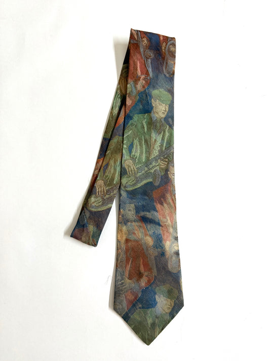 ICI ET  Vintage Silk Tie