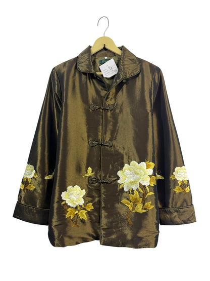DUNLIN Hanbok Silk Vintage Jacket
