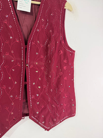Embroidered Vest