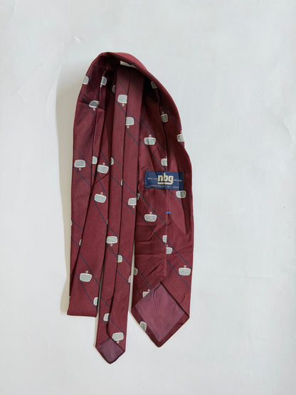 Nbg Vintage silk tie