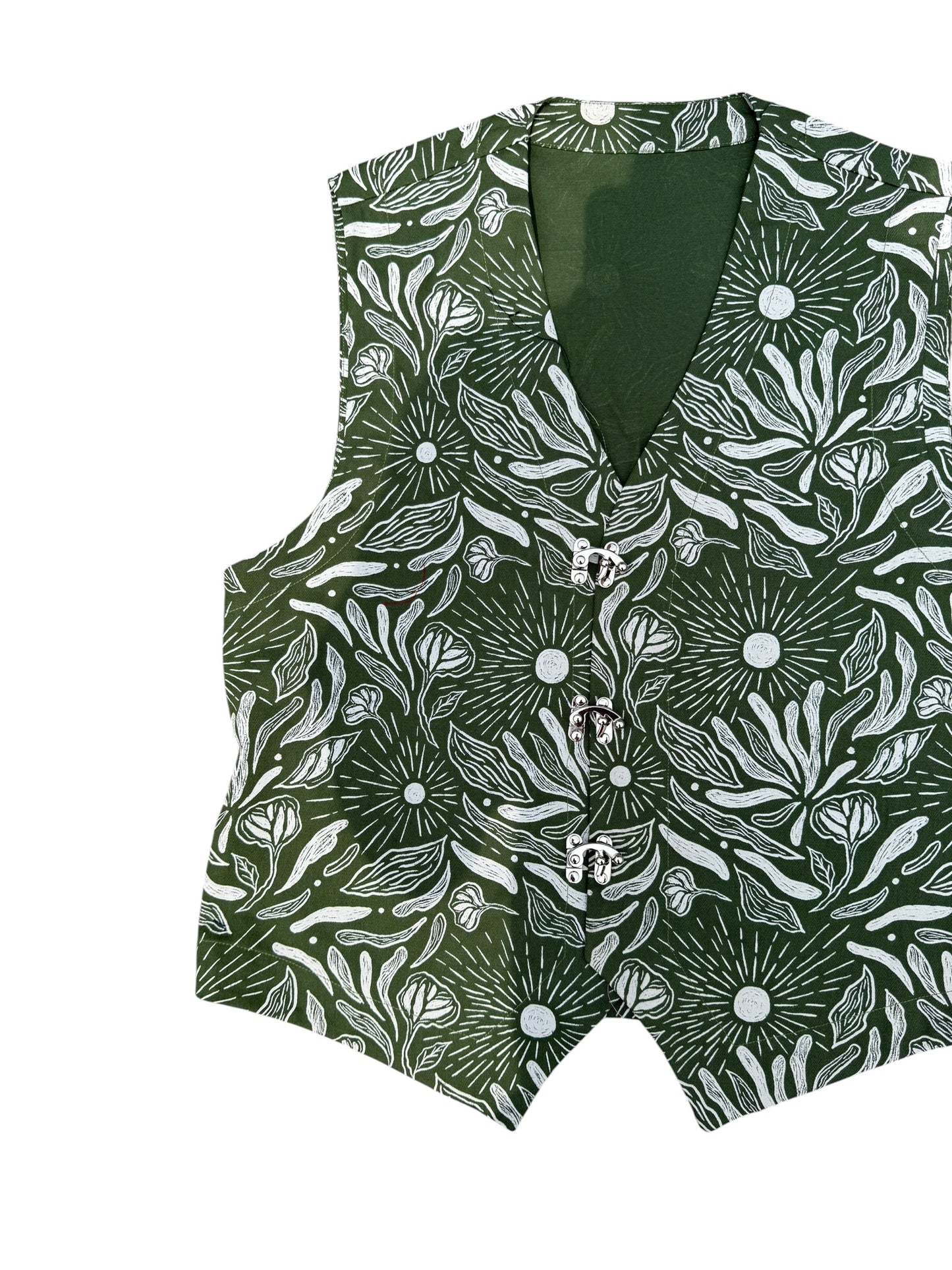 Moss Garden vest 100% Cotton