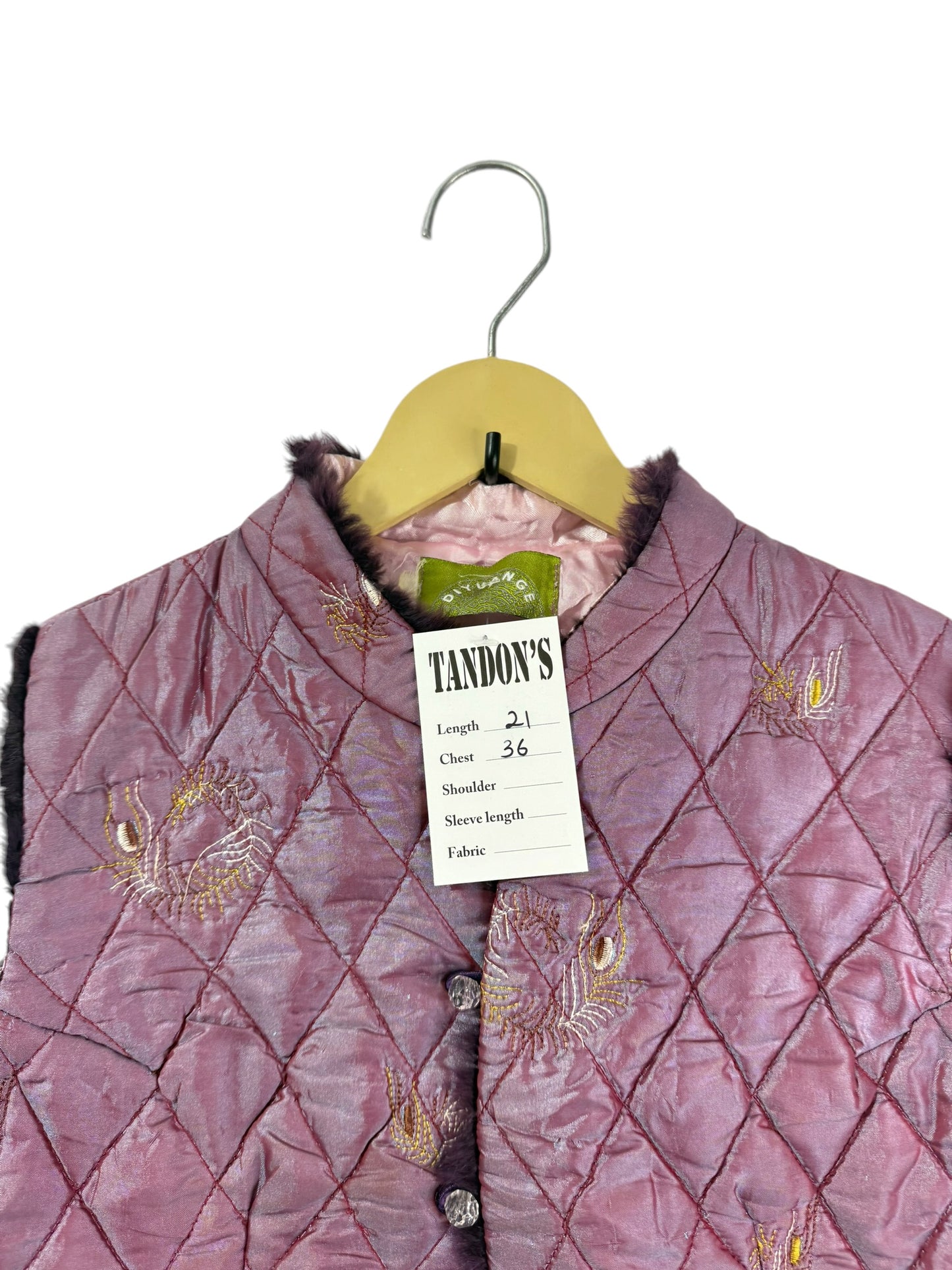 Diyuange  Vintage Vest