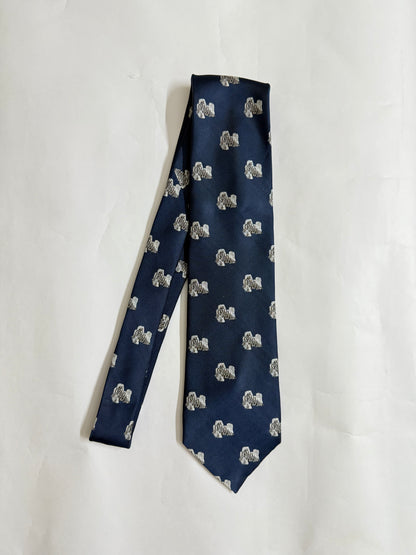 Key Nine Vintage Silk Tie
