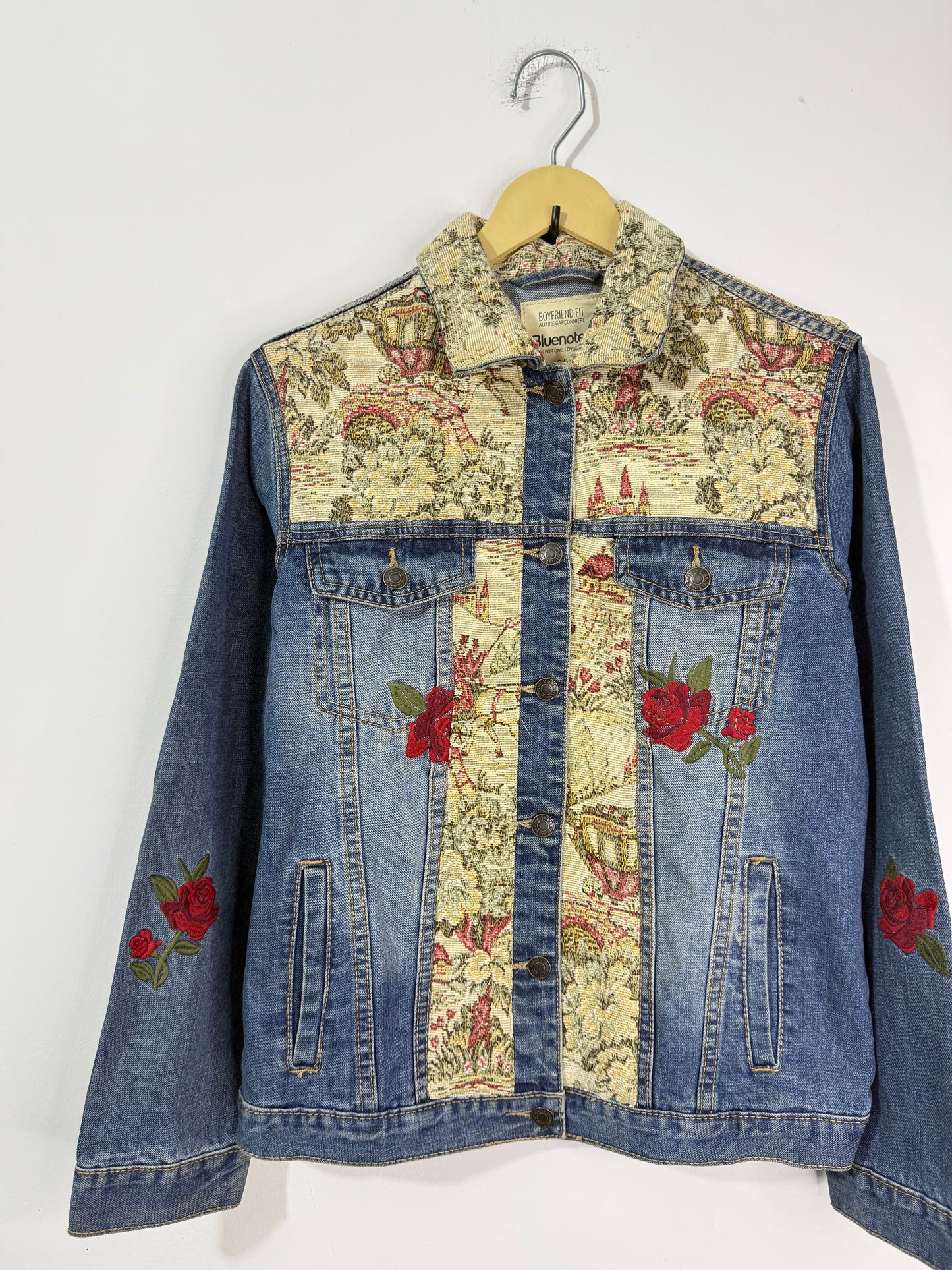 Customised tapestry patch  Denim Jacket