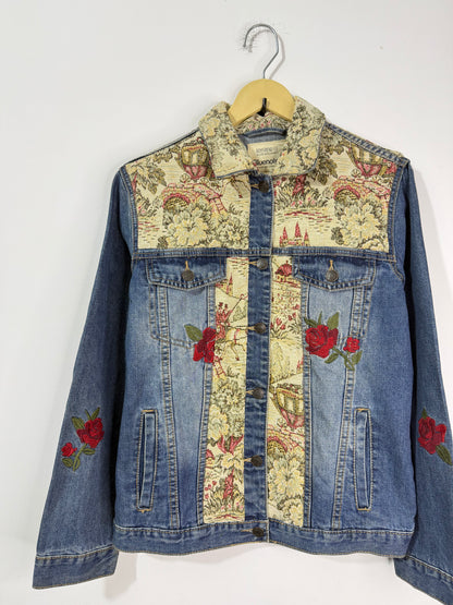 Customised tapestry patch  Denim Jacket
