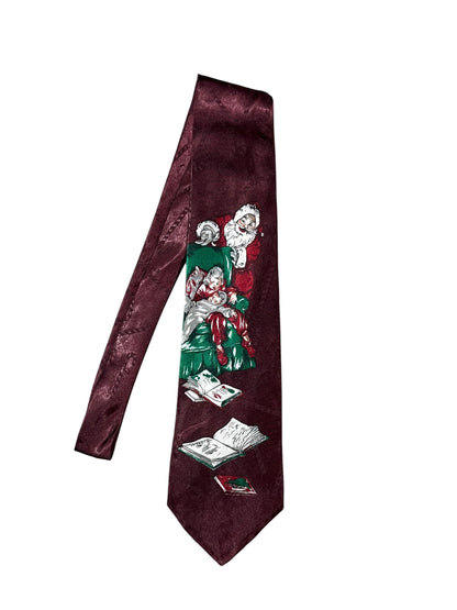 Yule The Greeting Vintage Silk Tie