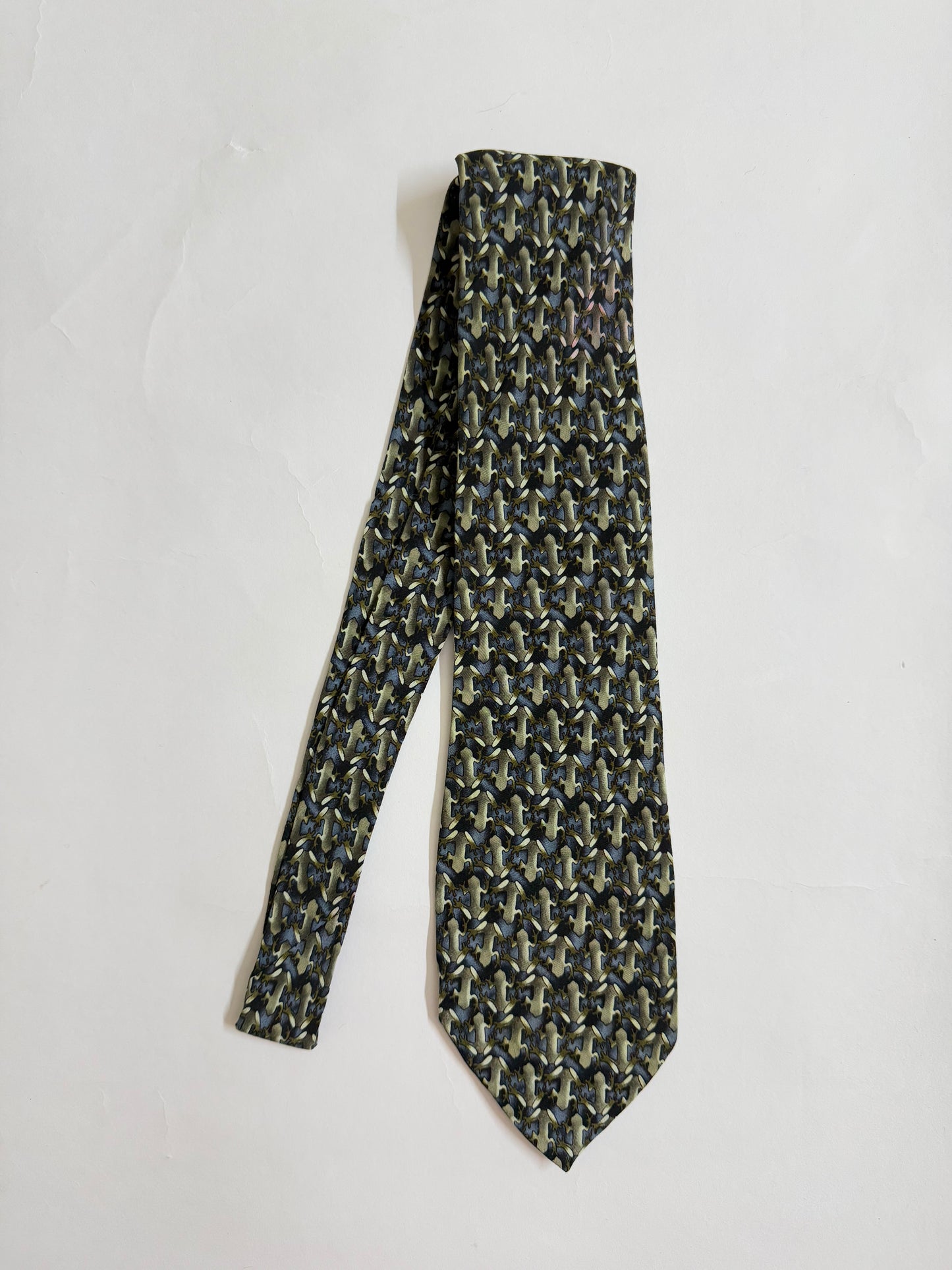 Ties To Nature Vintage silk tie