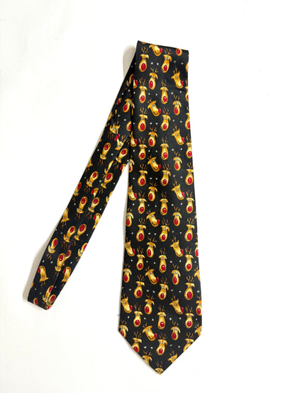 Mueso Vintage Silk Tie
