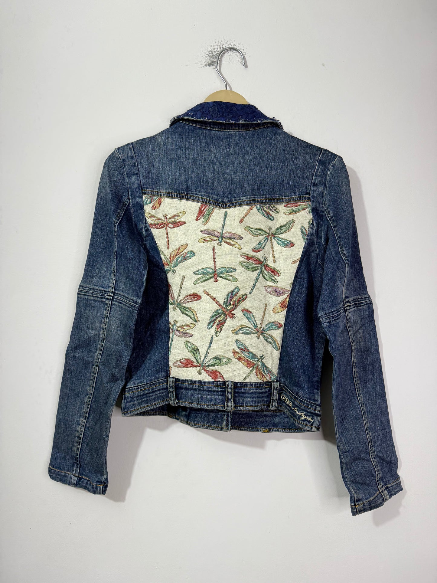 Customised Tapestry patch Denim Jacket