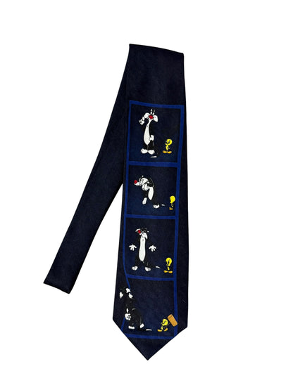 Looney Tunes Vintage Silk Tie