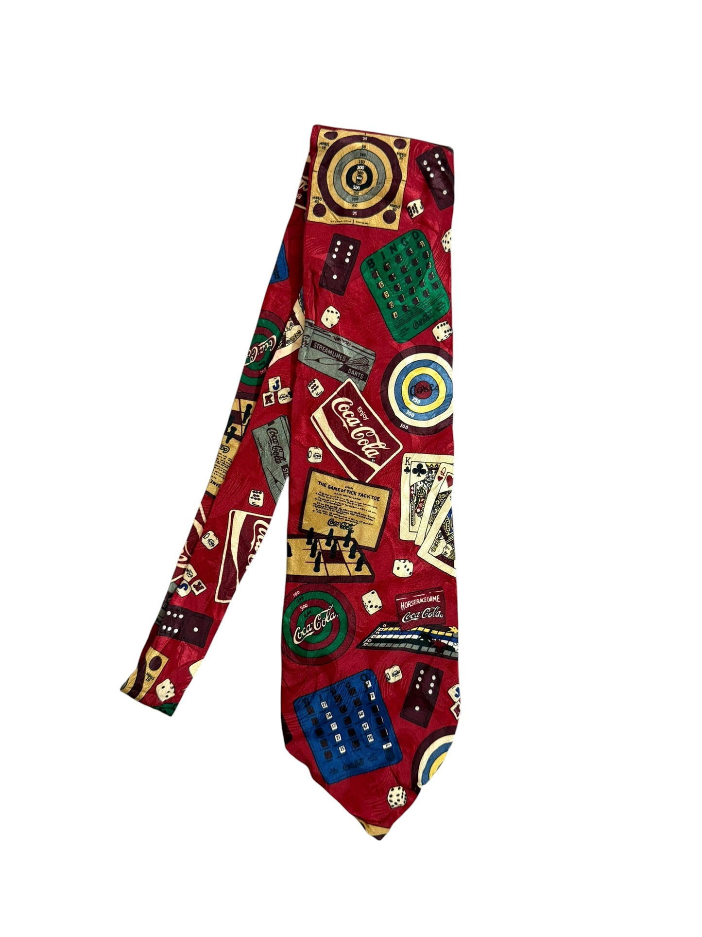 Coca Cola  Vintage Silk Tie