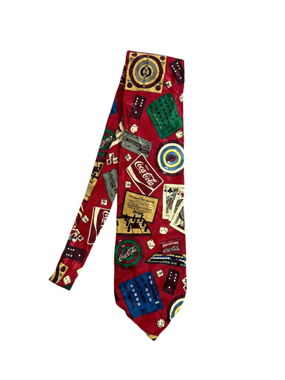 Coca Cola  Vintage Silk Tie