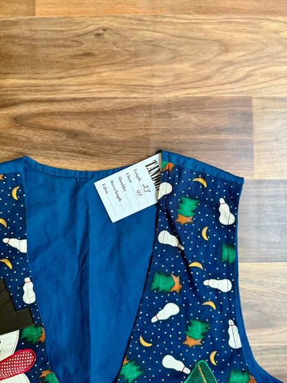 Christmas Print vest