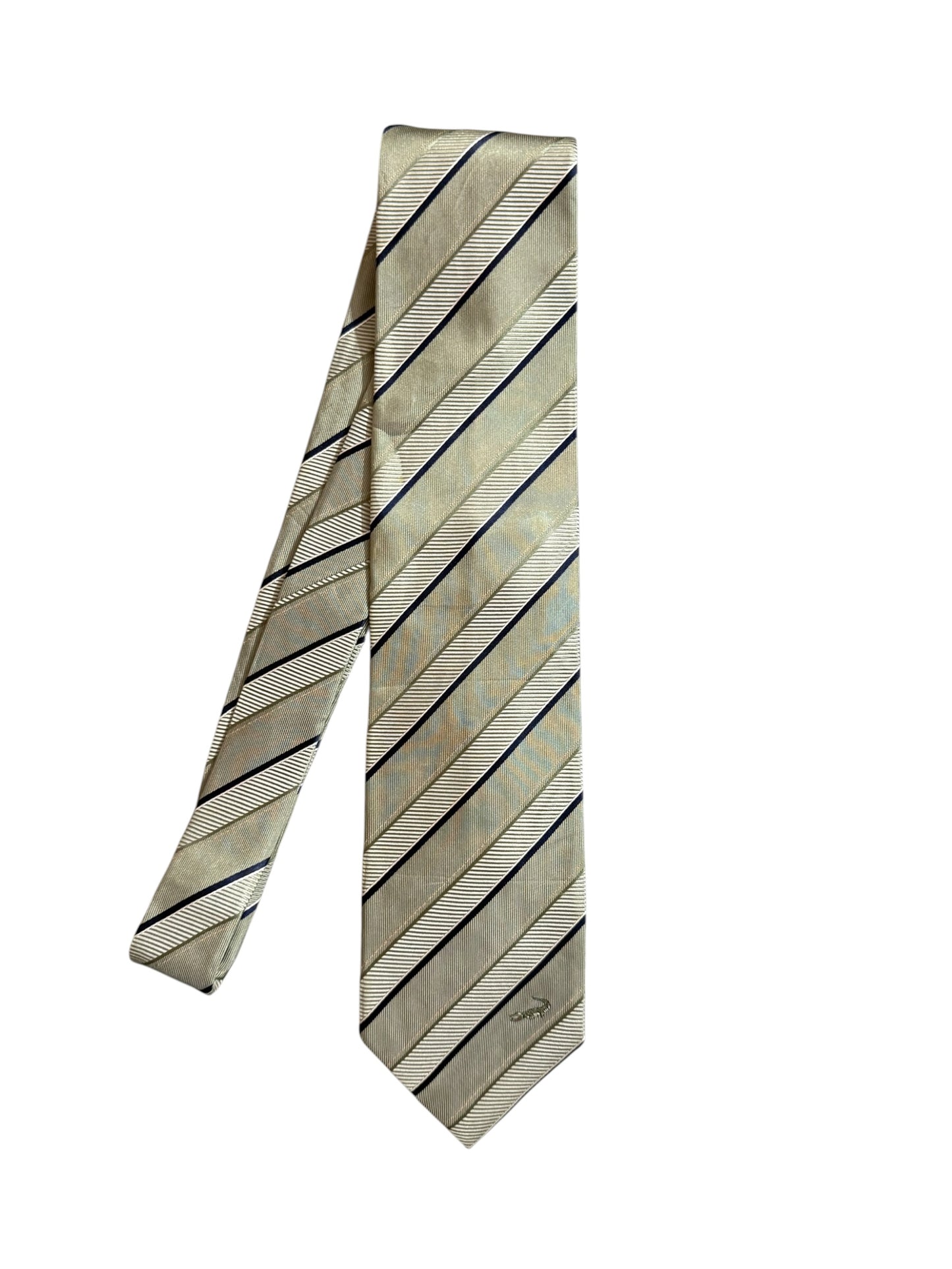 Crocodile Vintage Silk Tie