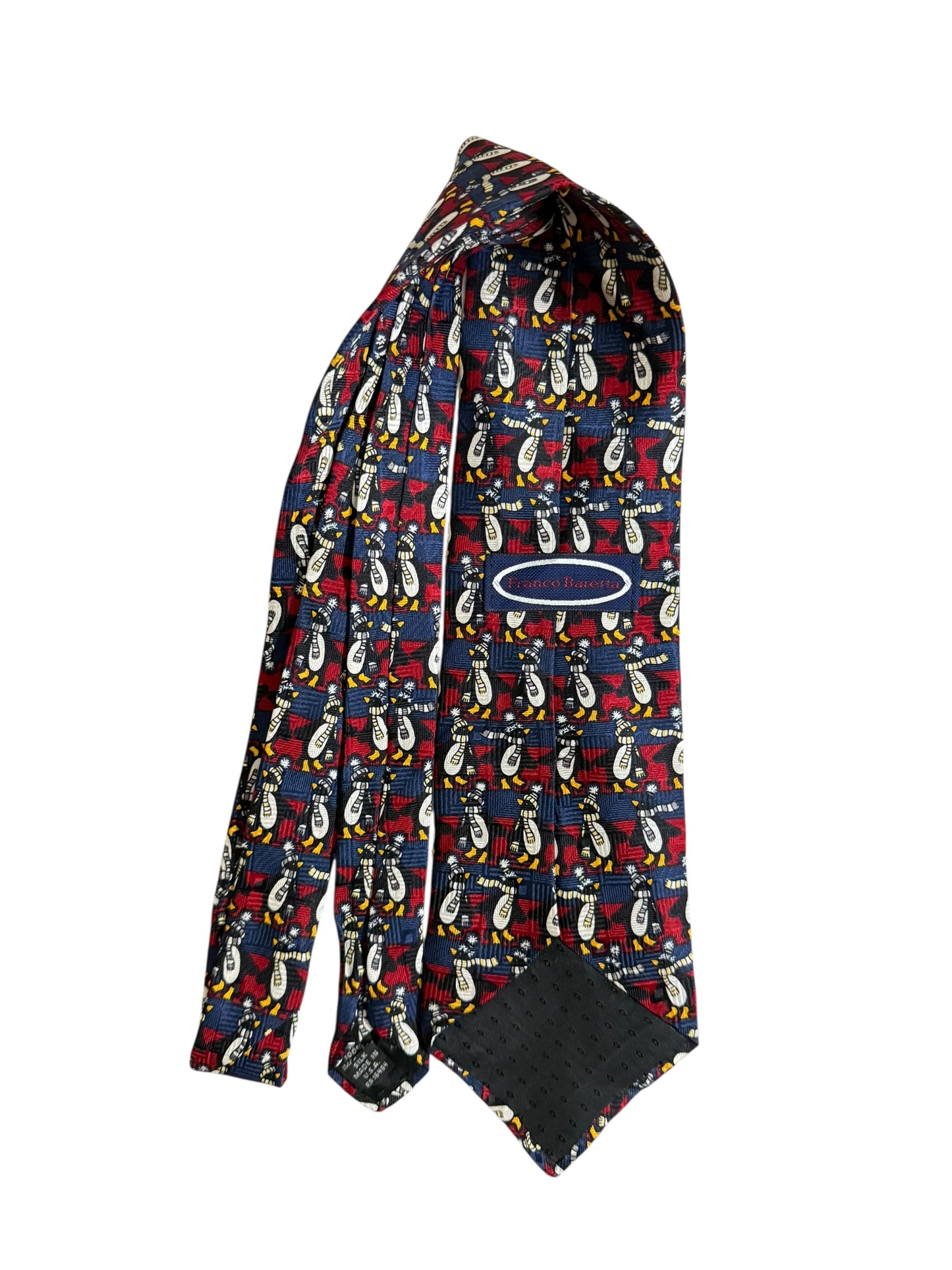 Franco barrette Vintage Silk Tie