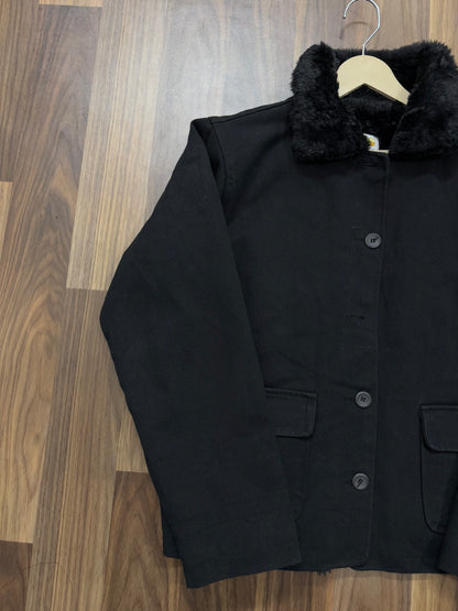 Cream Cheese black fur Jacket
