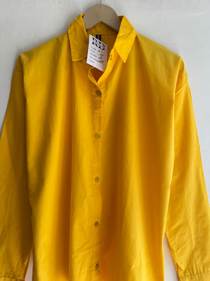 Solid Color Cotton Shirt