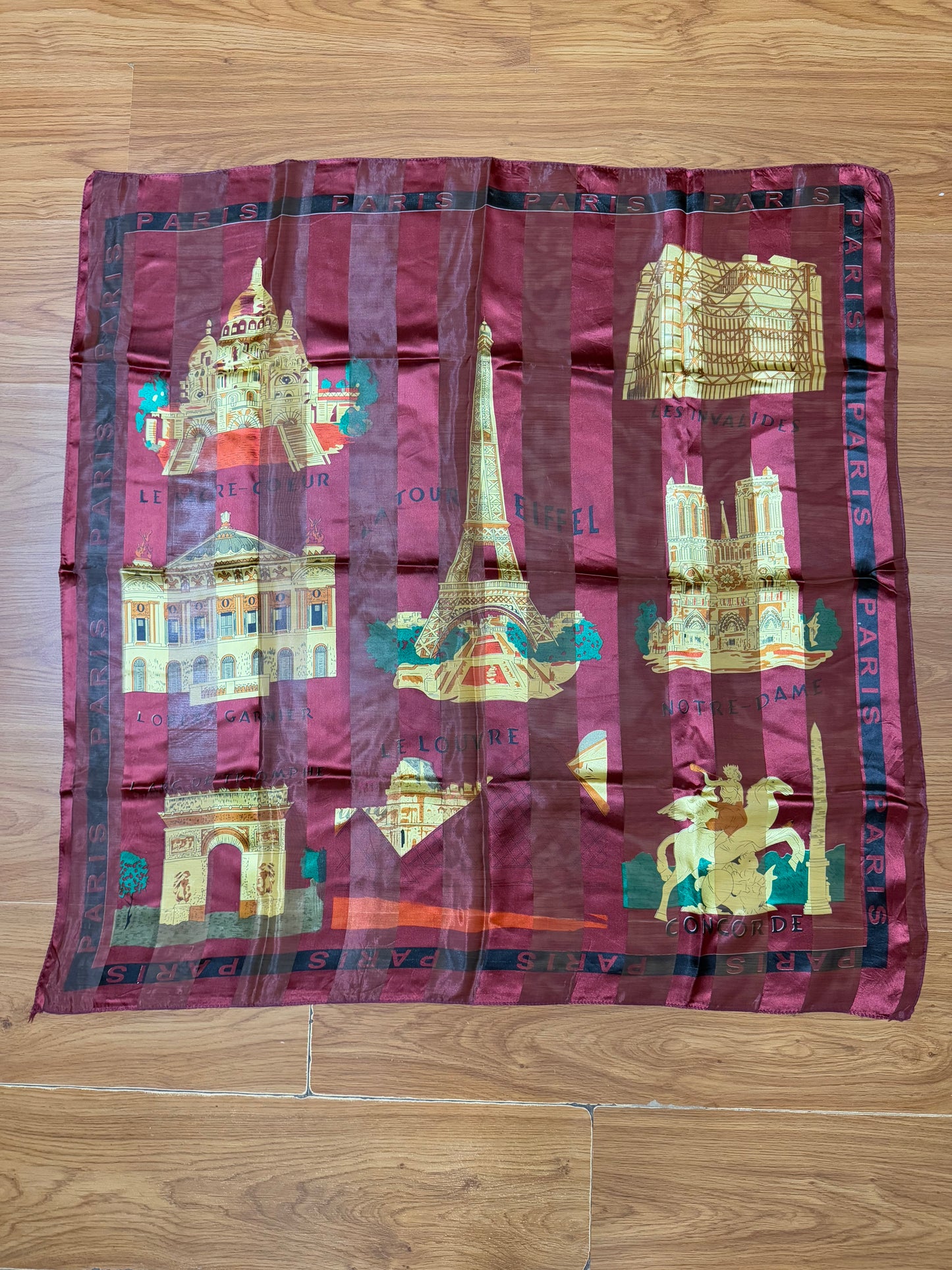 Paris vintage  scarves