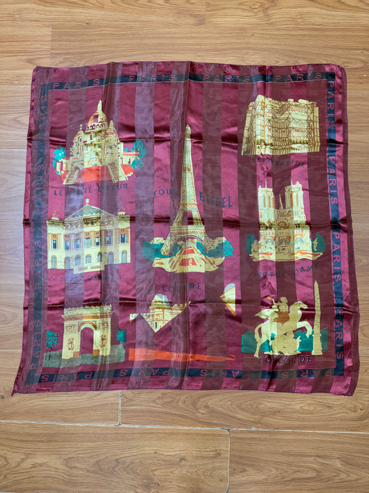 Paris vintage  scarves