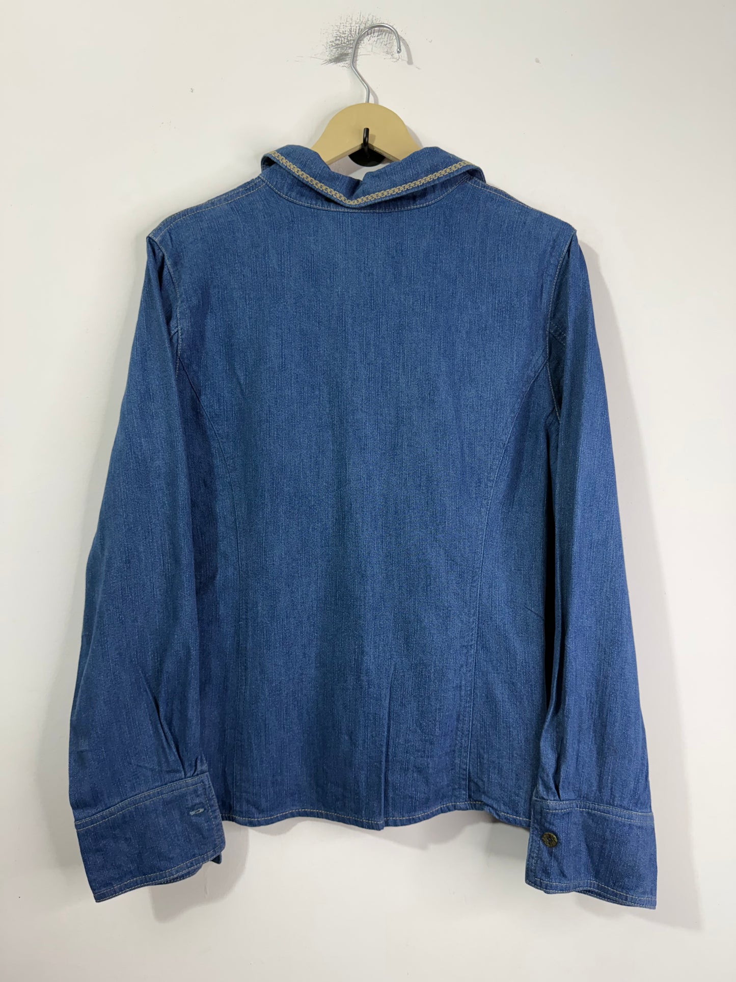 City Blues Embroidered Denim Shirt