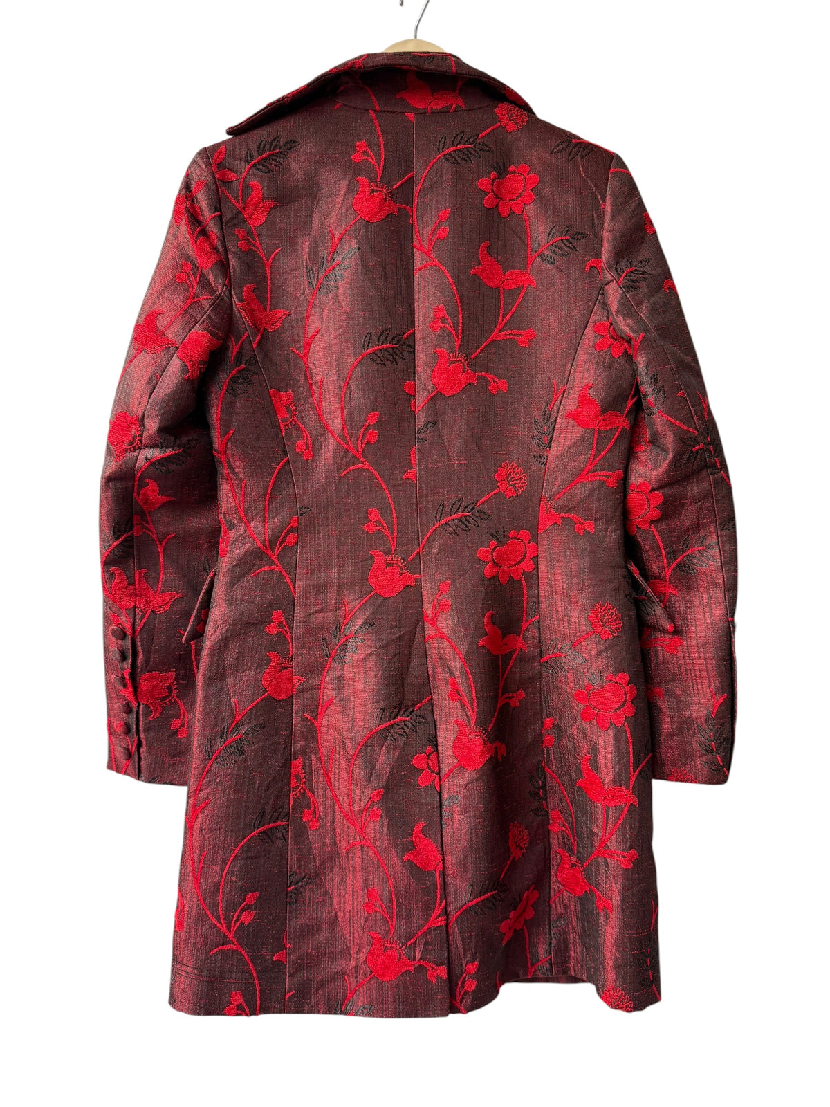 Long Jacquard vintage Jacket