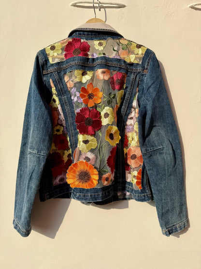 Customised cutwork Denim Jacket