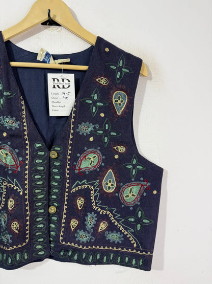 Embroidered Vest
