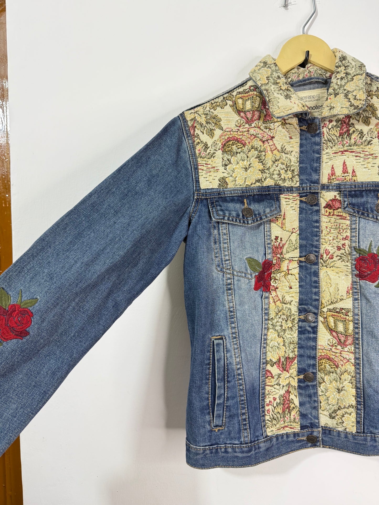 Customised tapestry patch  Denim Jacket